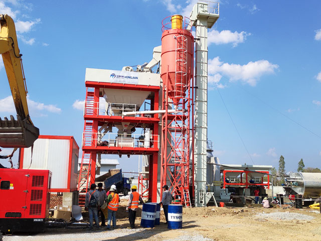 LB800瀝青(qing)攪拌(ban)站