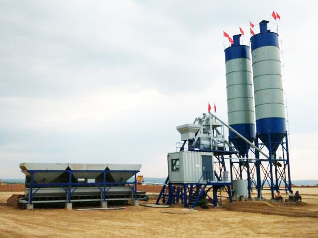 HZS50混凝(ning)土攪(jiao)拌站(zhan)