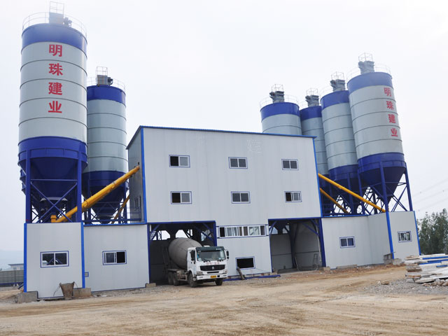 明珠建(jian)業混凝(níng)土攪拌(ban)站